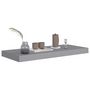 Voir la diapositive 3 : VIDAXL Etagere murale flottante gris 60x23,5x3,8 cm MDF