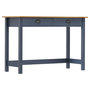 Voir la diapositive 1 : VIDAXL Table console Hill Range avec 2 tiroirs Gris 110x45x74 cm Pin