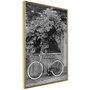 Voir la diapositive 1 : Paris Prix Affiche Murale Encadrée  Bicycle with White Tires