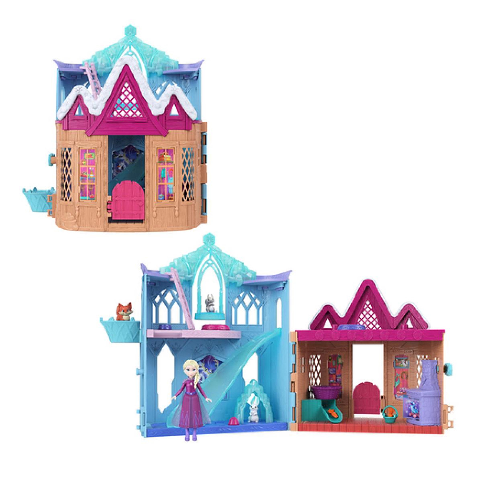 MATTEL Disney La Reine des Neiges-Coffret Chateau Jeu des Animaux d hiver