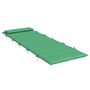 Voir la diapositive 4 : VIDAXL Coussin de chaise longue vert 180x60x3 cm tissu oxford