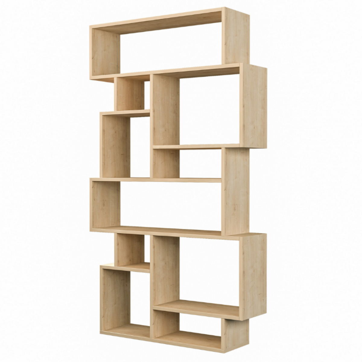 CONCEPT USINE Meuble à étagères bois SKOG