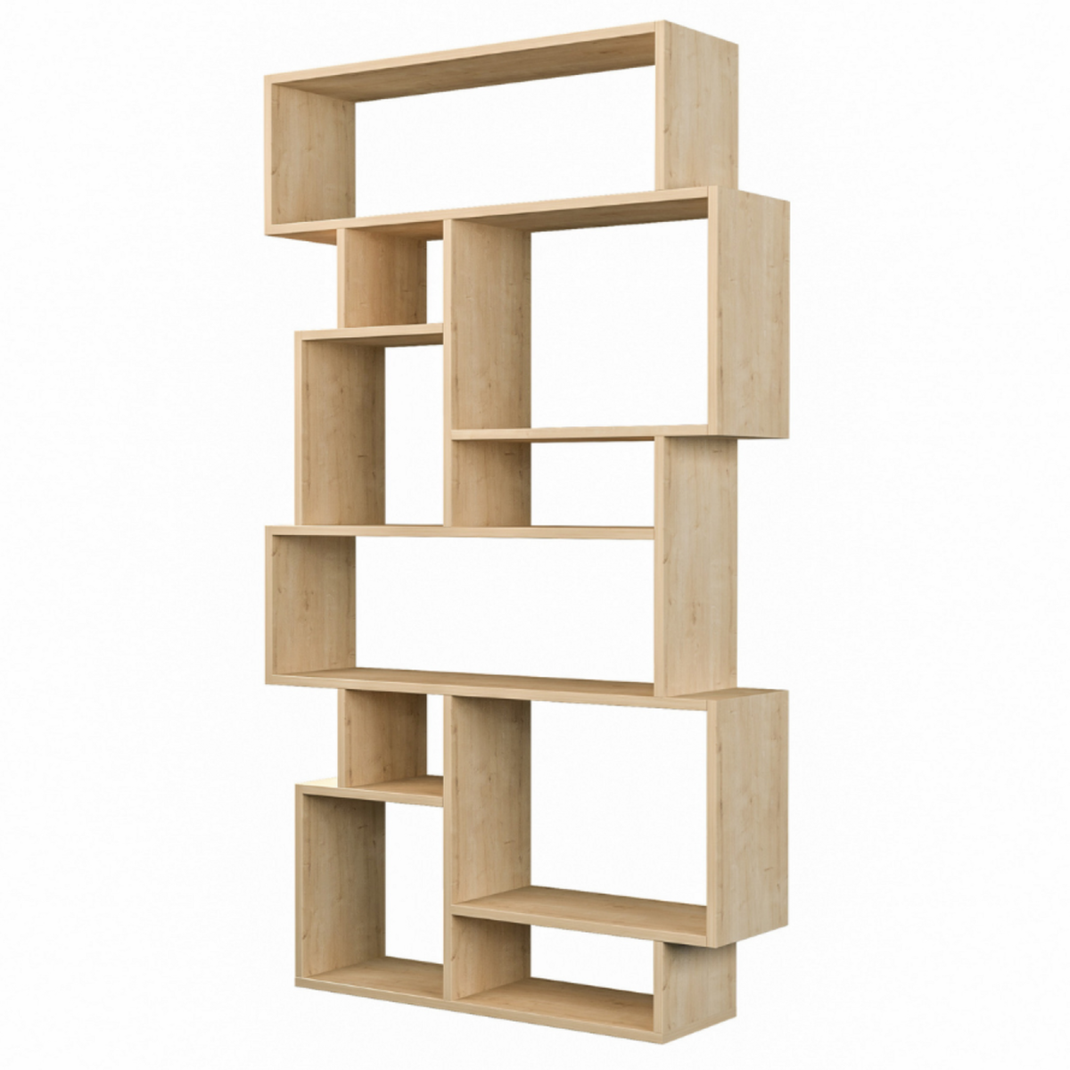 CONCEPT USINE Meuble à étagères bois SKOG