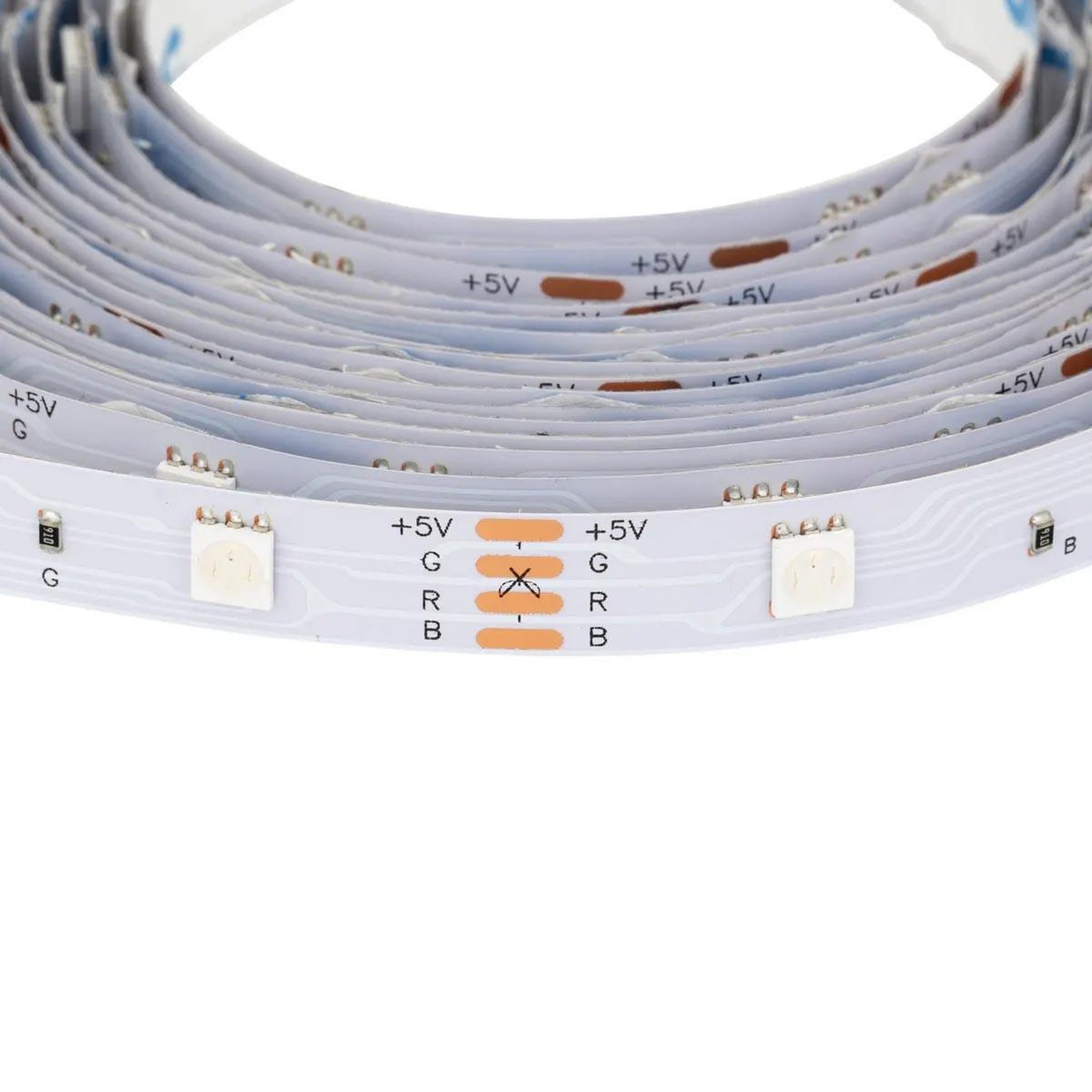 Voir la diapositive 2 : ATMOSPHERA Ruban led à pile  lumière  5m multicolore