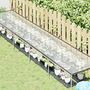 Voir la diapositive 2 : VIDAXL Housse de protection plantes avec œillets 1x5 m polyethylene