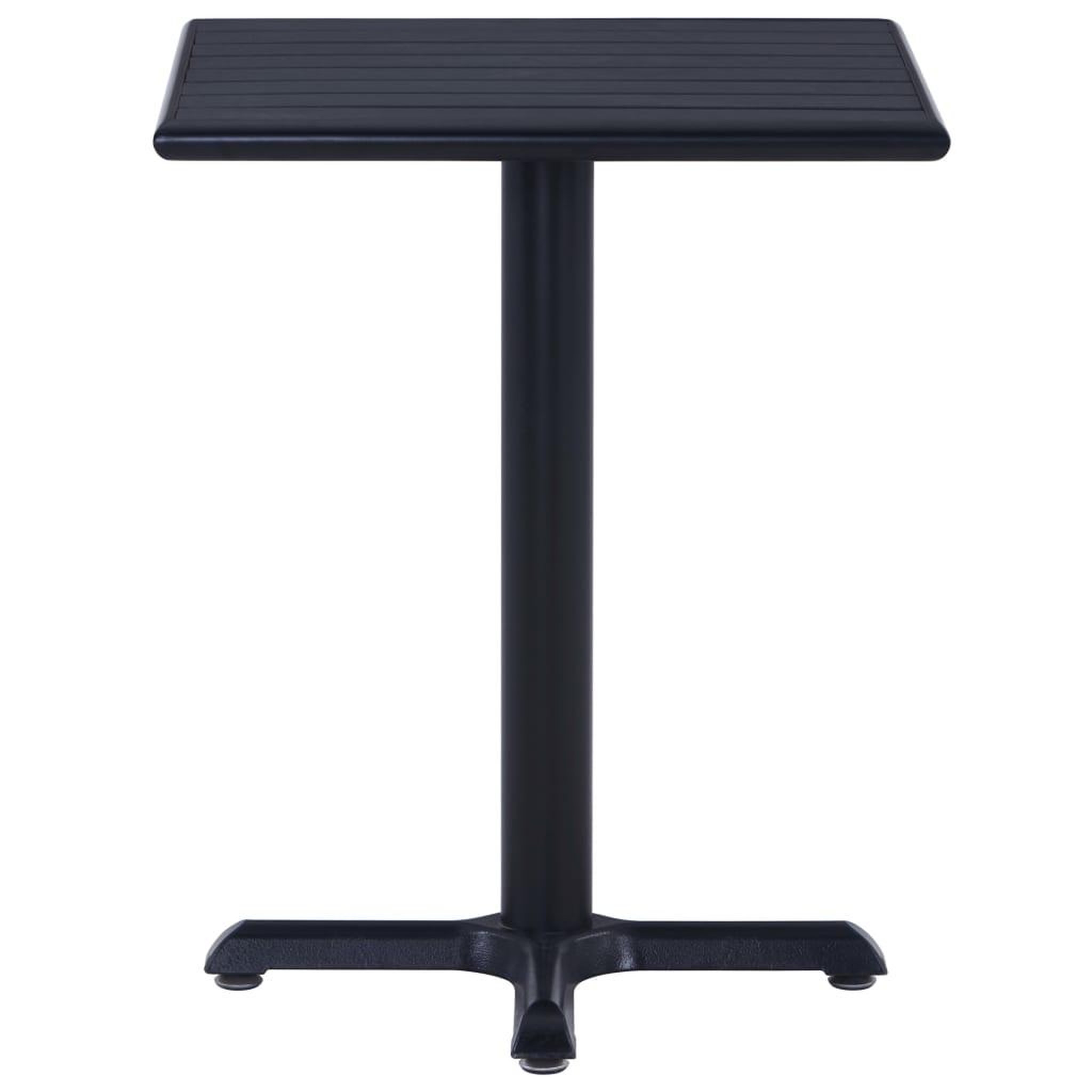 Voir la diapositive 2 : VIDAXL Table de jardin Noir 60x60x75 cm