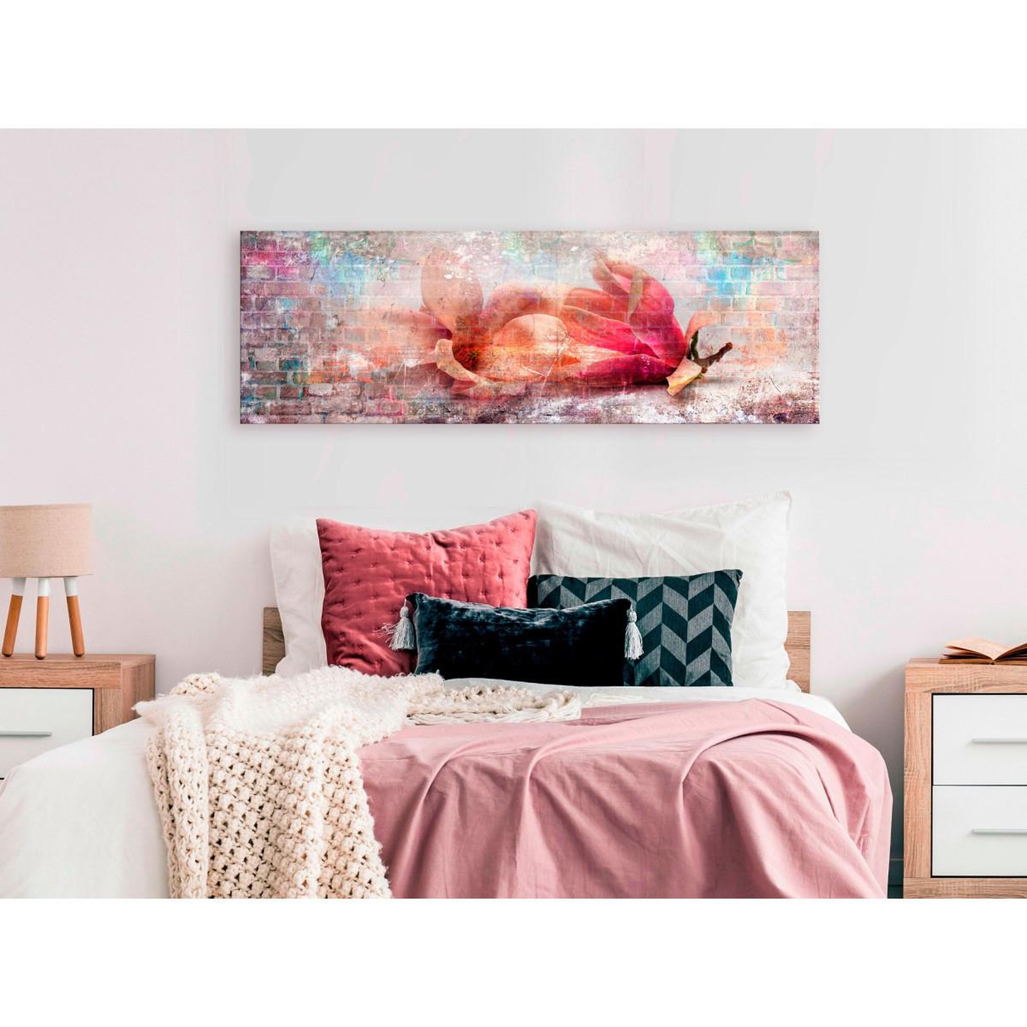 Voir la diapositive 2 : Paris Prix Tableau Imprimé  Colourful Magnolias Narrow