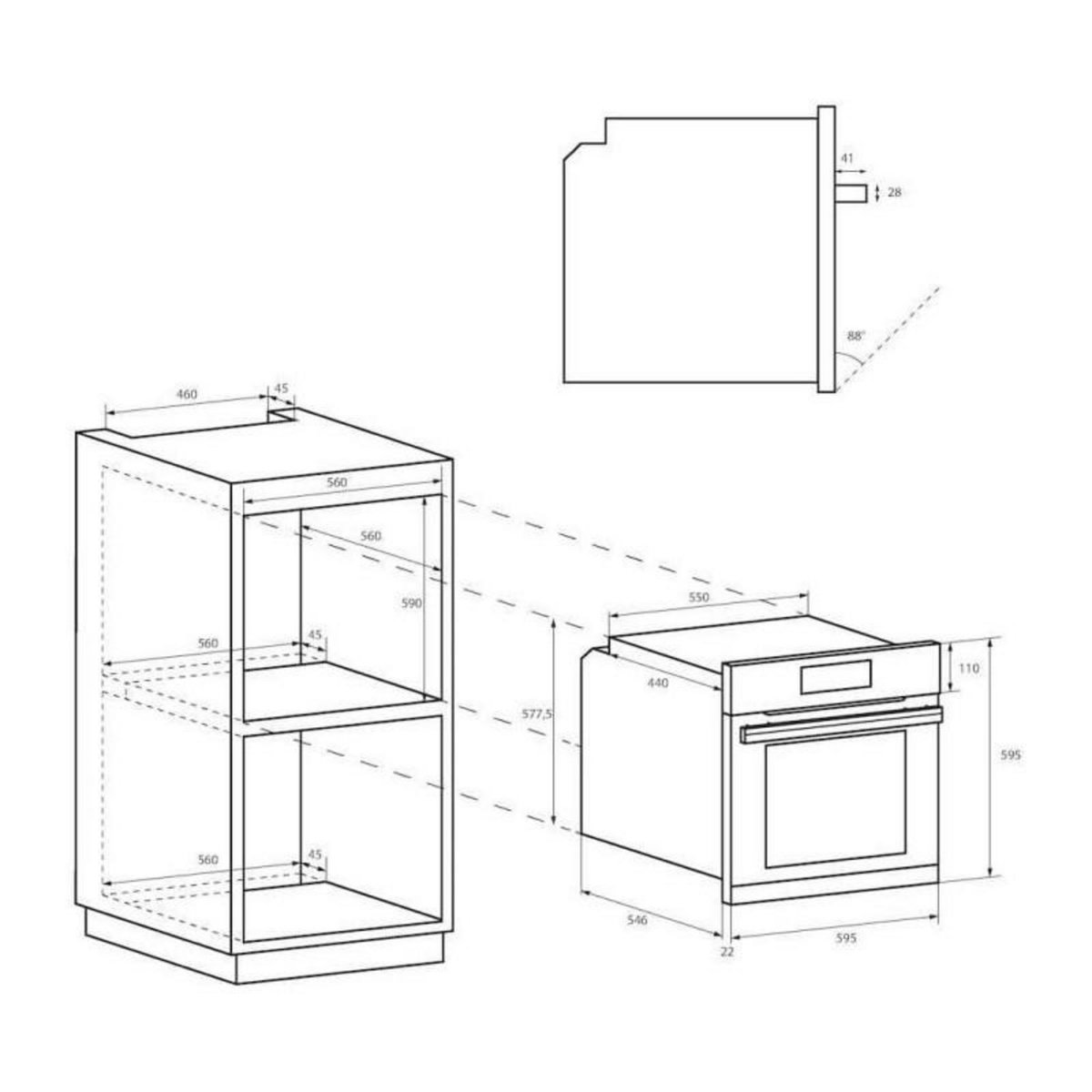 Candy Fours encastrables CANDY, CAN8059019053240