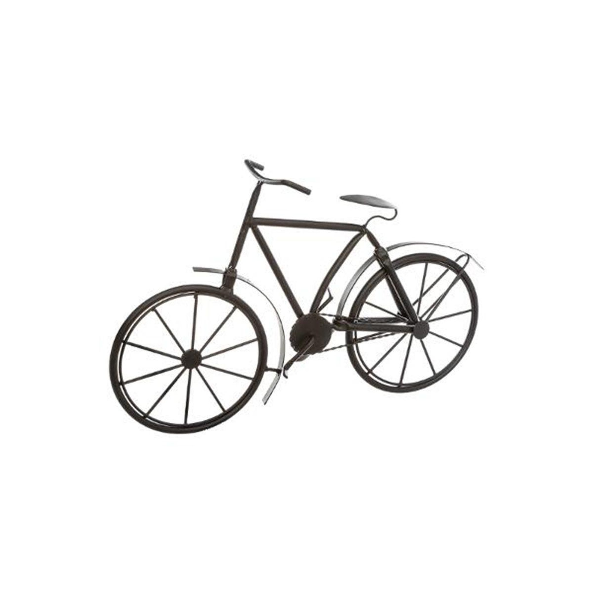 ATMOSPHERA Vélo déco en métal  bicyclette  27cm noir