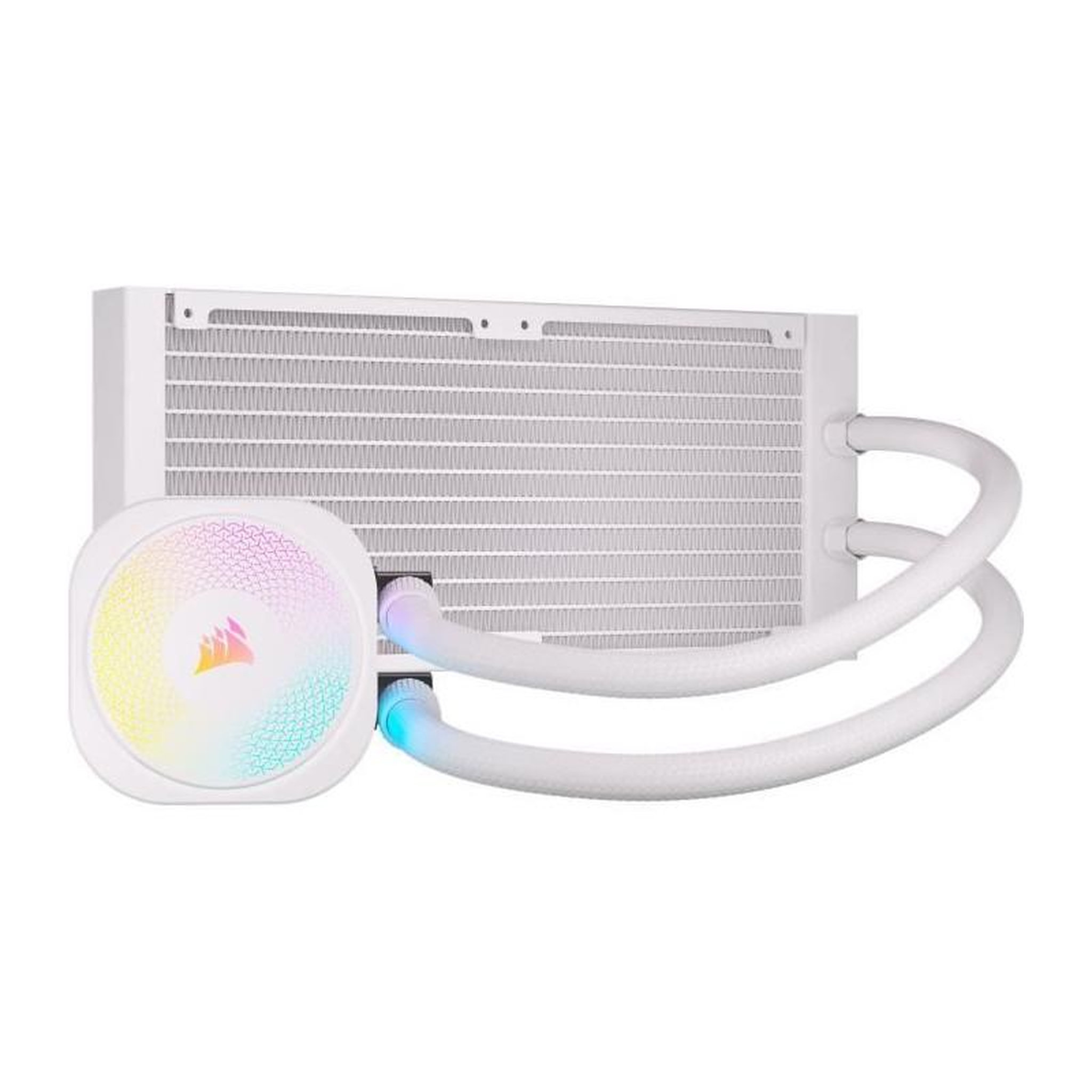Voir la diapositive 4 : Corsair Watercooling - CORSAIR - iCUE LINK TITAN 240 RX - RGB - Blanc