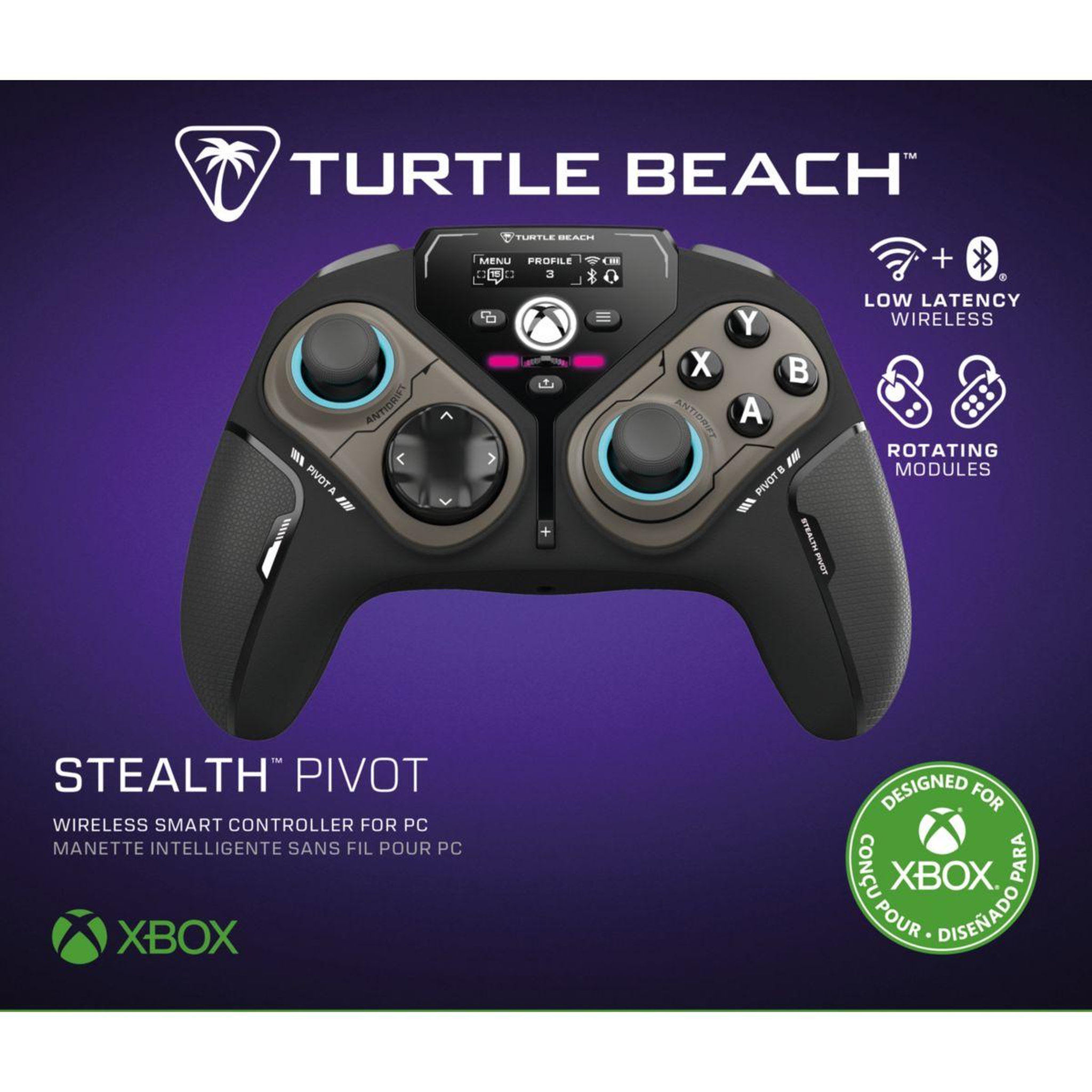 Voir la diapositive 5 : Turtle Beach Manette stealth pivot