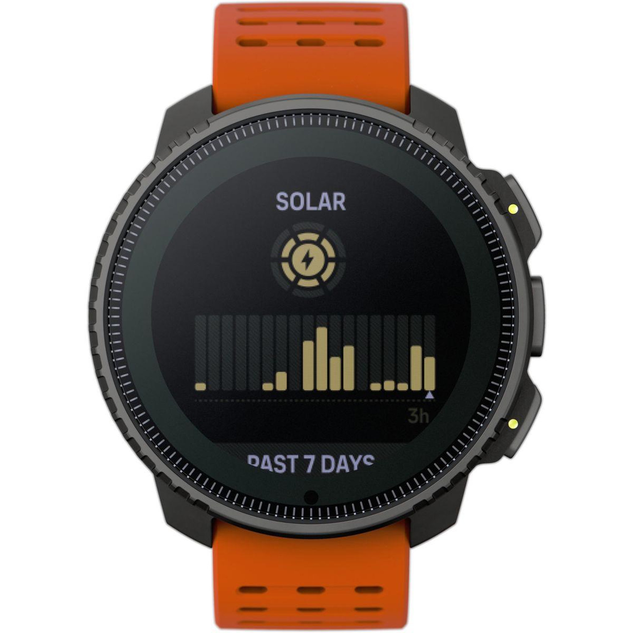 Voir la diapositive 2 : Suunto Montre sport Vertical Solar Canyon Steel