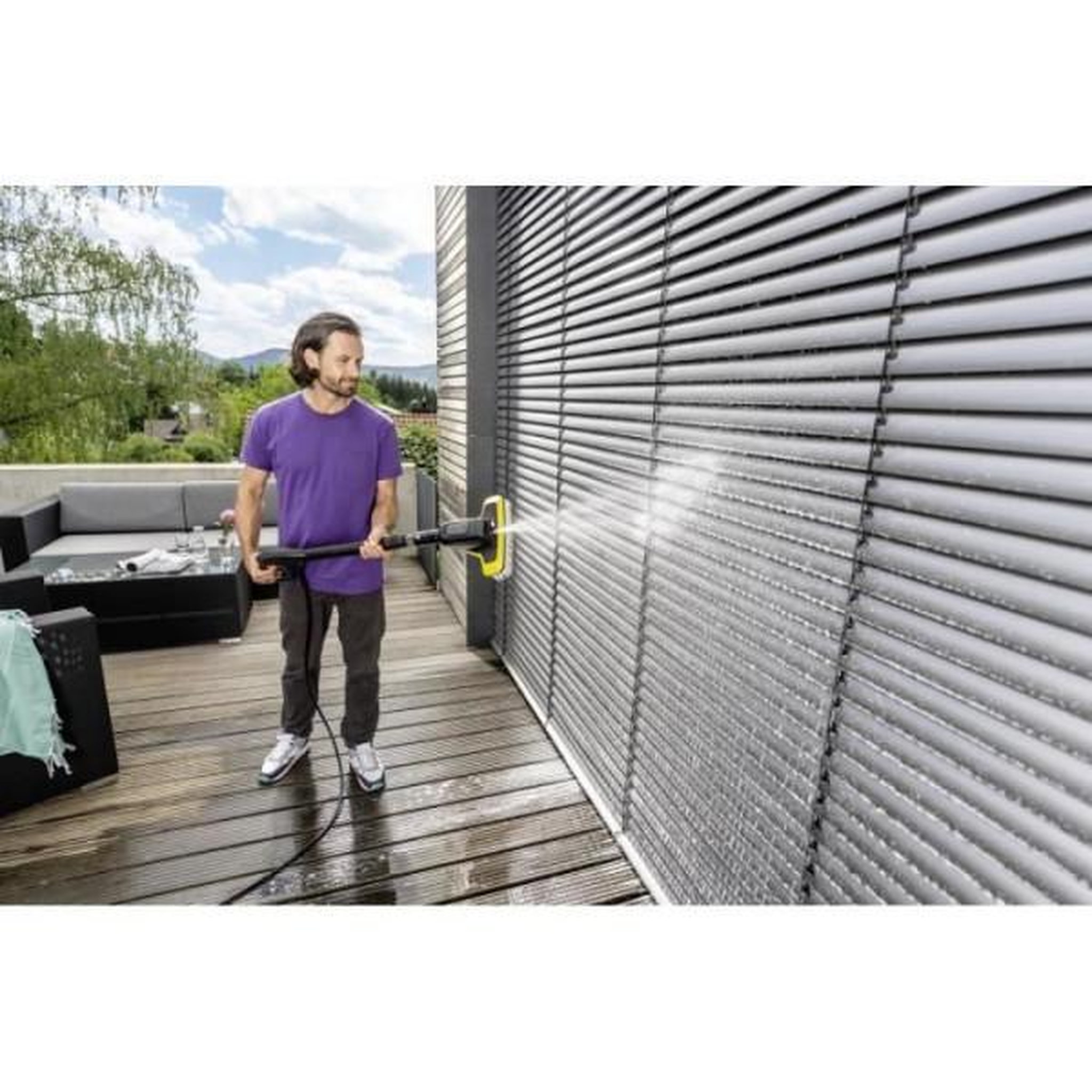 Voir la diapositive 2 : KARCHER Brosse de lavage 3 en 1 - WB 7 Plus - KARCHER
