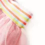 VIDAXL Jupe avec tulle pour enfants rose clair 92