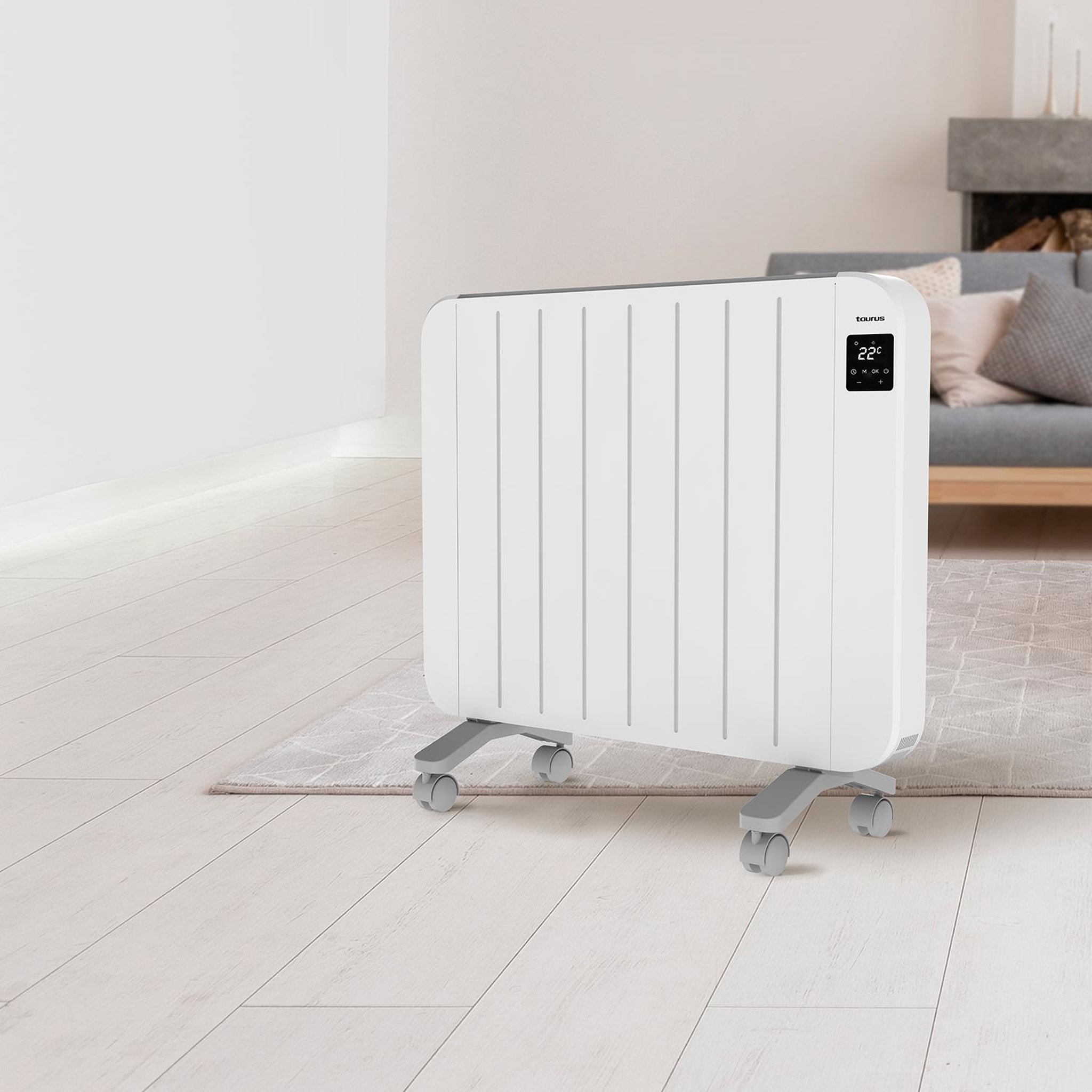 Voir la diapositive 4 : Taurus Radiateur électrique 2000w blanc - PERSIA 2000