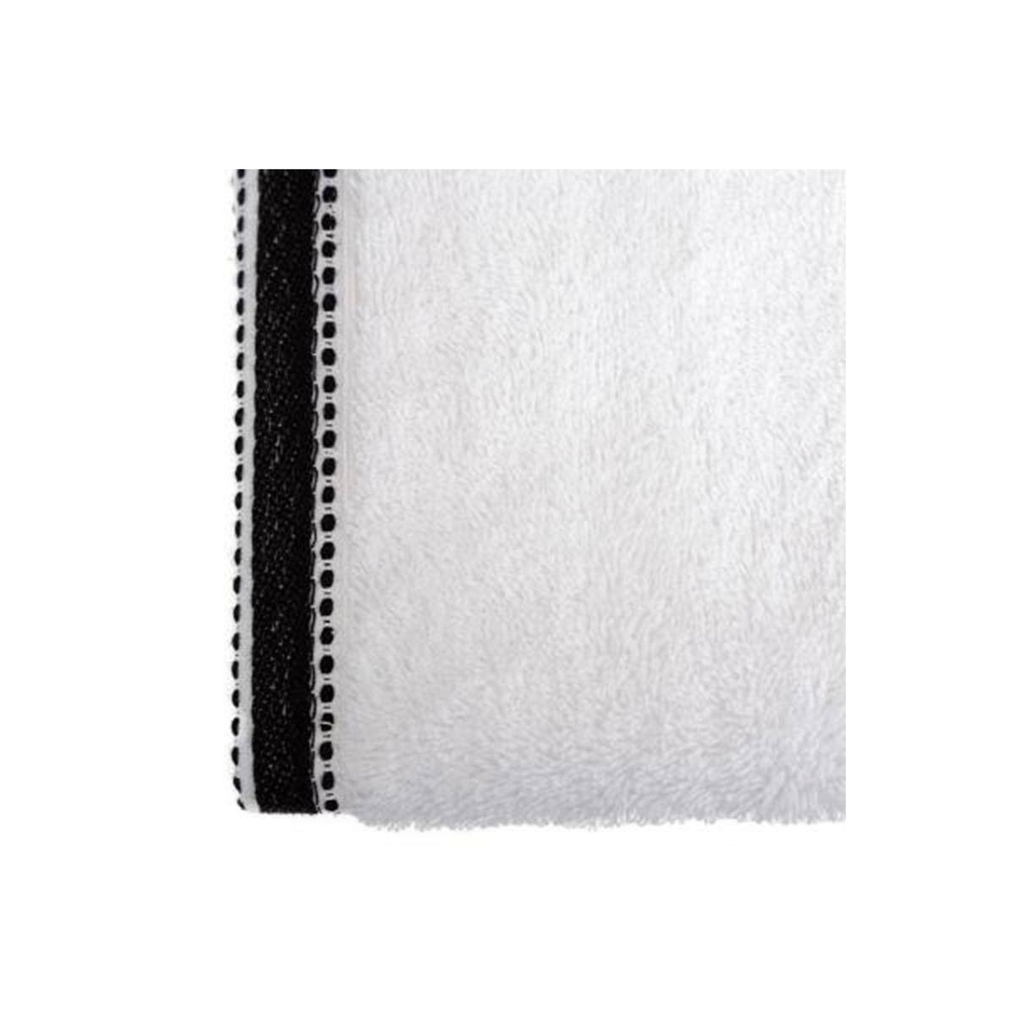 Voir la diapositive 2 : ATMOSPHERA Serviette de toilette  joia  50x90cm blanc