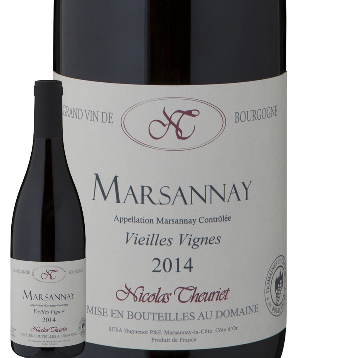 Domaine Theuriet Huguenot Marsannay Vieilles Vignes Rouge 2014