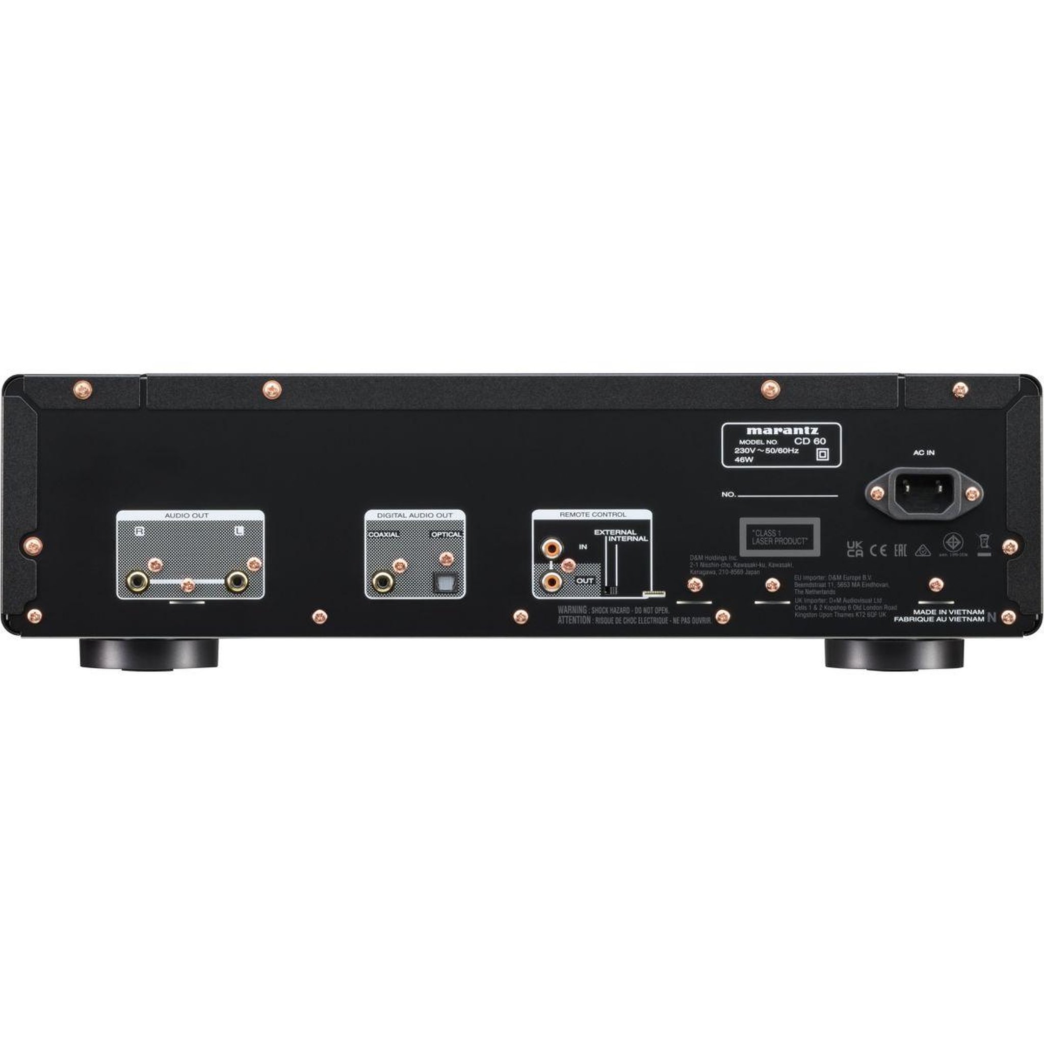 Voir la diapositive 4 : Marantz Platine CD CD60 Black