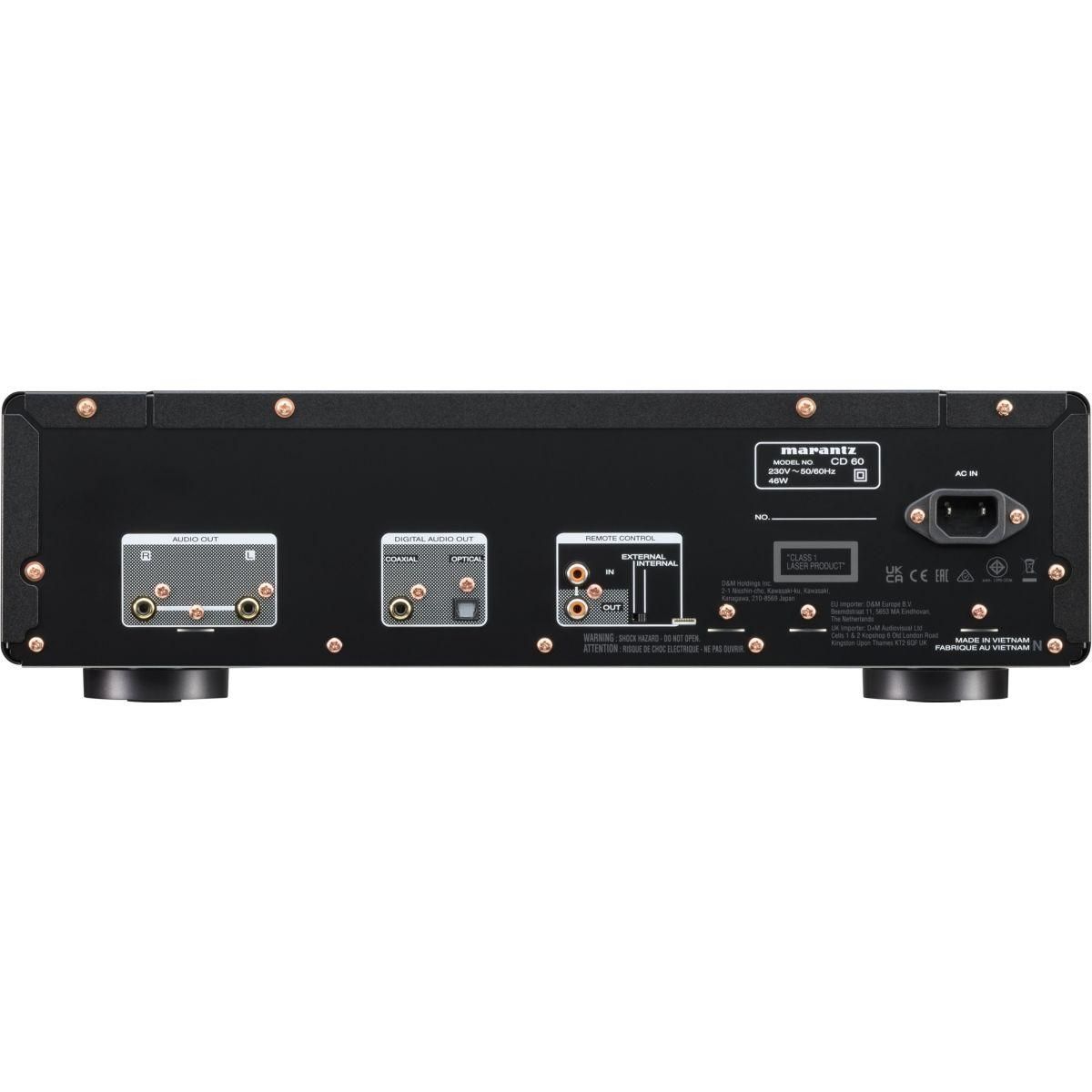 Marantz Platine CD CD60 Black