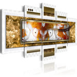 Paris Prix Tableau Imprimé  A Sprinkling of Snow. Coloris disponibles : Multicolore