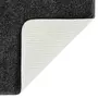 VIDAXL Tapis shaggy antiderapant Gris 200x290 cm