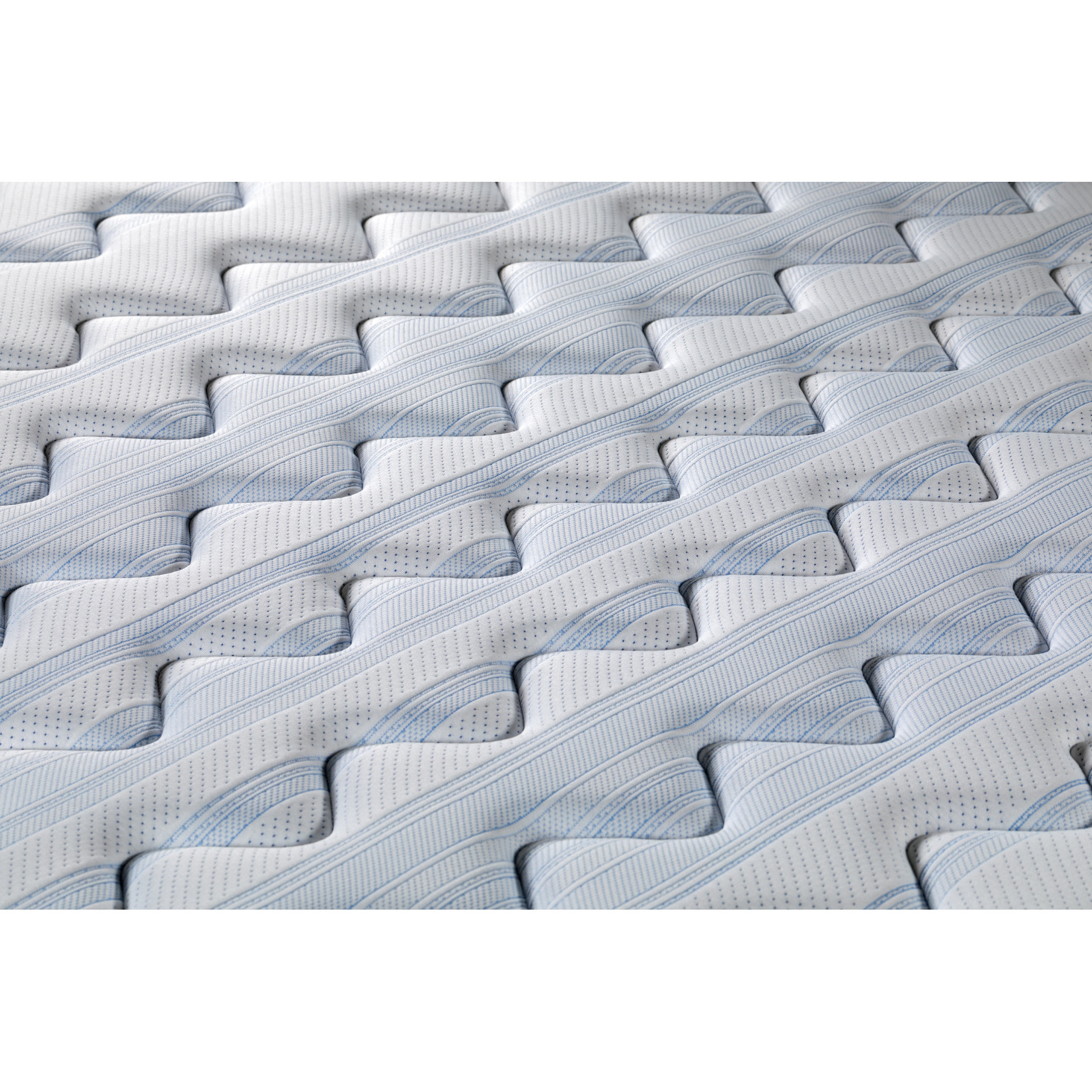 Voir la diapositive 3 : Ensemble literie ressorts ensachés 160x200 cm - THALASSO MARINE