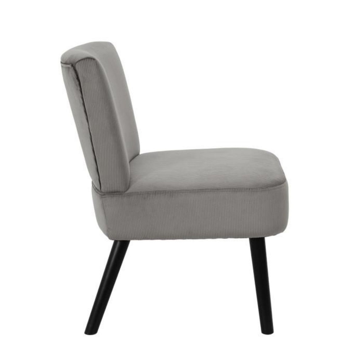 Paris Prix Fauteuil Crapaud  Giulia  76cm Gris
