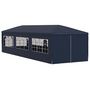 Voir la diapositive 3 : VIDAXL Tente de reception 3 x 9 m Bleu