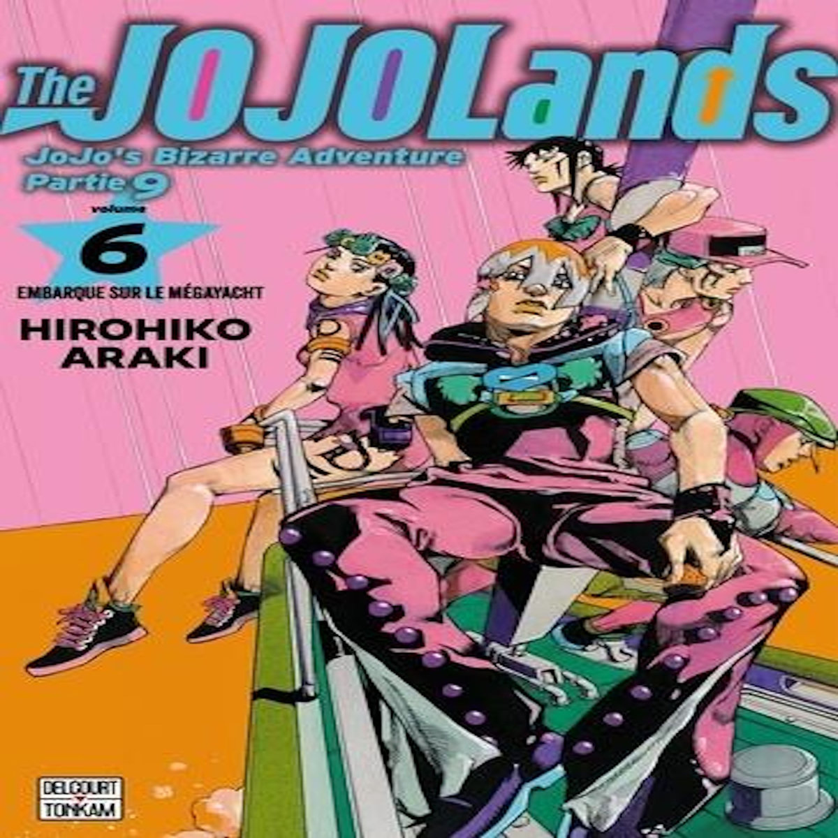 JOJO'S BIZARRE ADVENTURE - THE JOJOLANDS TOME 6 : EMBARQUE SUR LE MEGAYACHT, Araki Hirohiko