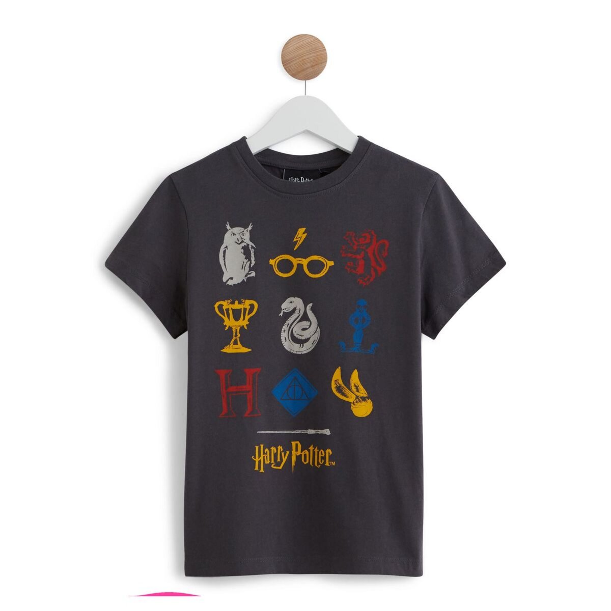 Harry Potter T shirt manches courtes gar on pas cher Auchan