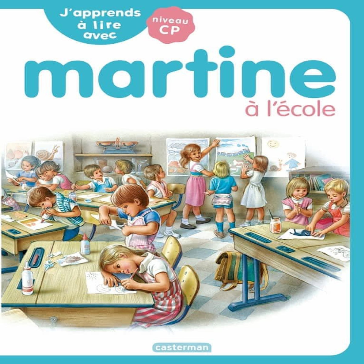 J'APPRENDS A LIRE AVEC MARTINE : MARTINE A L'ECOLE. NIVEAU CP, Delahaye Gilbert