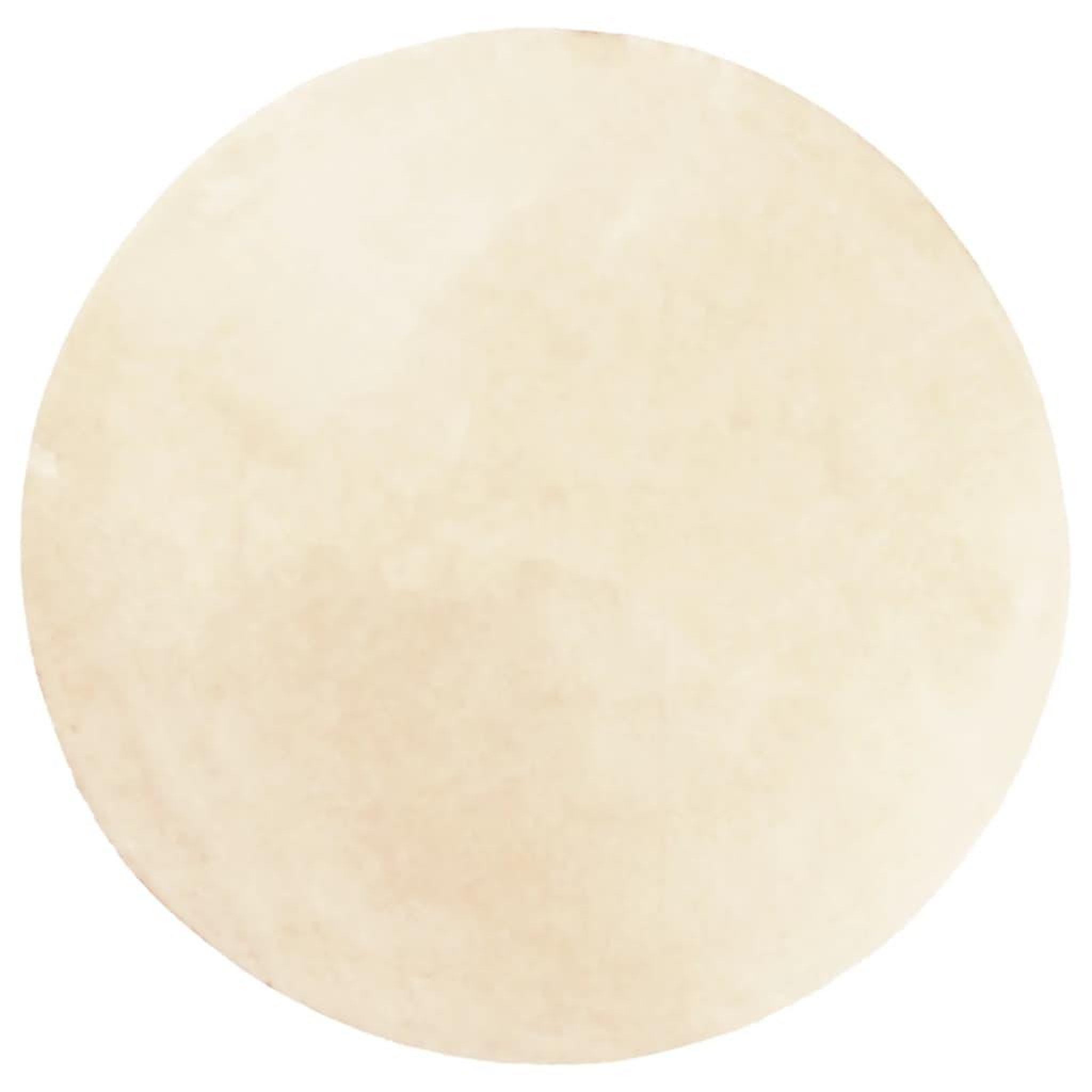 Voir la diapositive 2 : VIDAXL Tapis HUARTE a poils courts doux et lavable creme Ø 160 cm