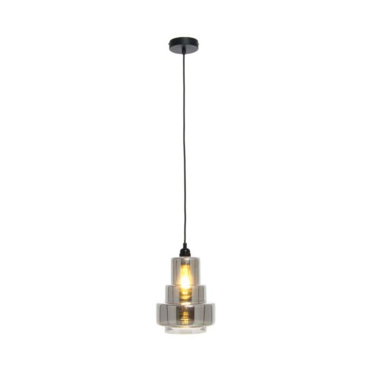 Paris Prix Lampe Suspension Design  Evy  29cm Argent