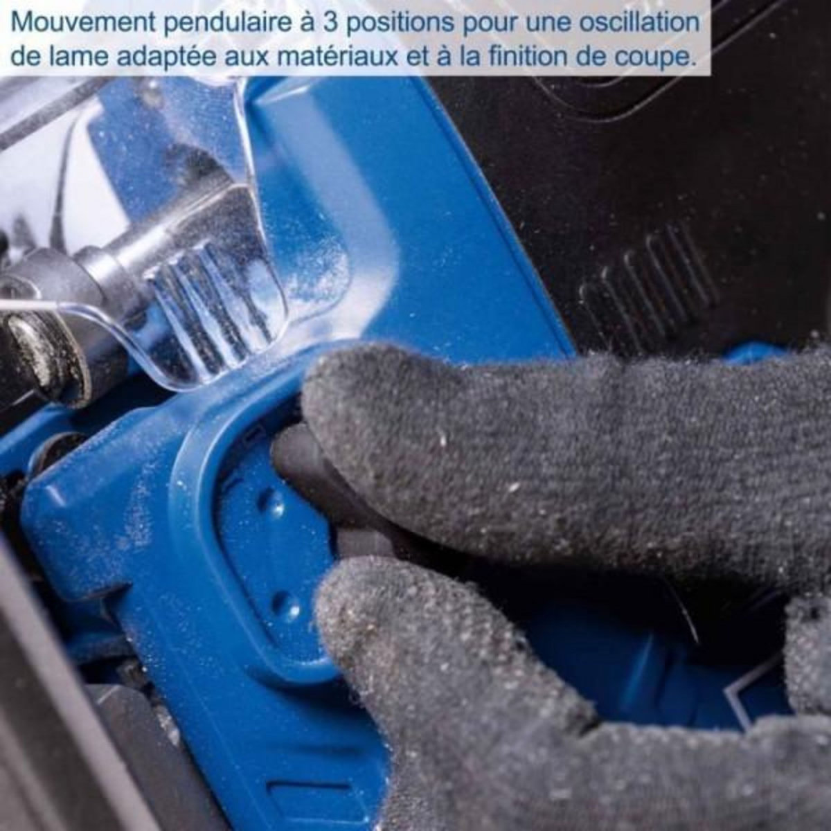 SCHEPPACH Scie sauteuse sans fil BC-JS254-X - brushless coupe max 25,4mm coupes 45°/22,5°/0° - SCHEPPACH 20V IXES - sans batterie ni ch