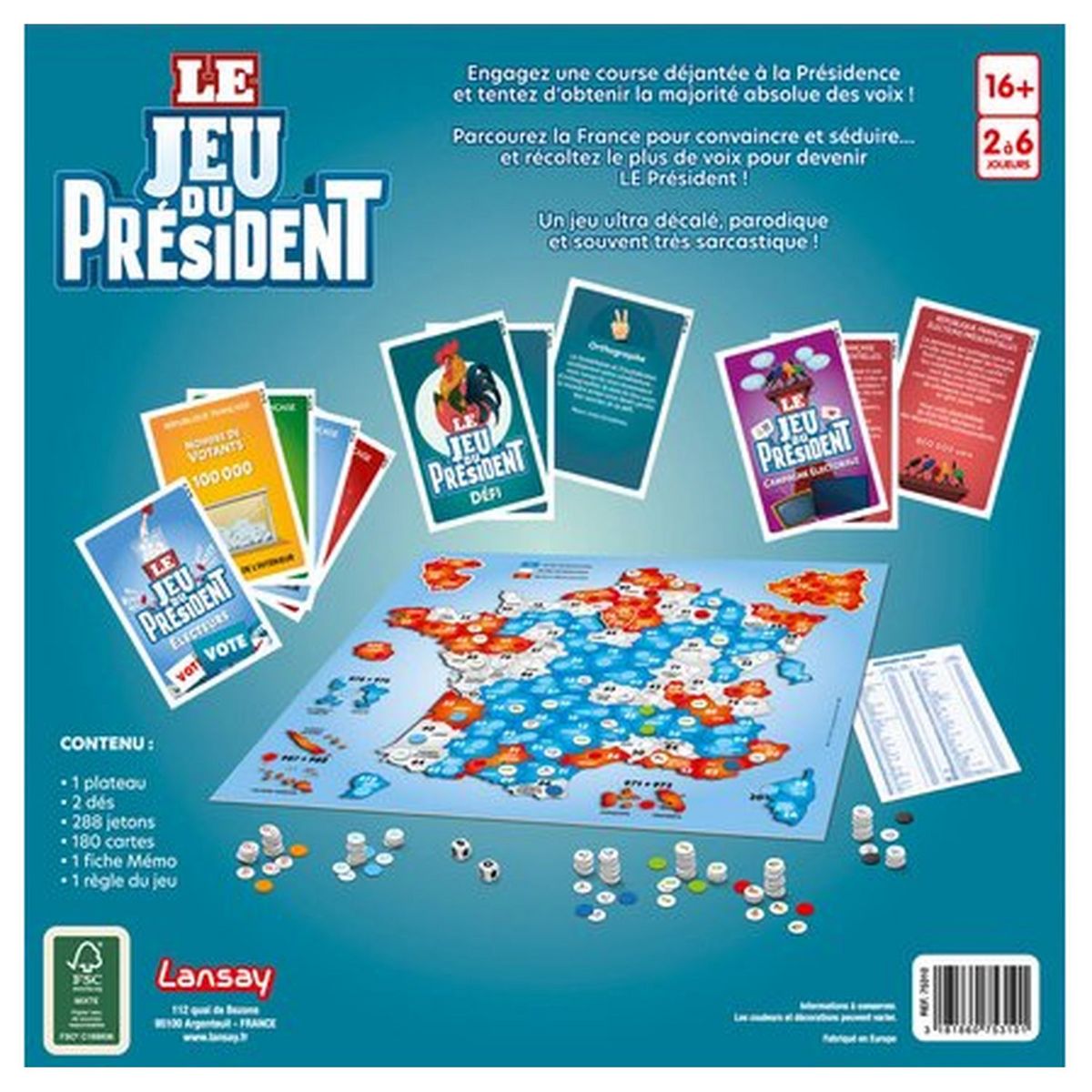 LANSAY Le jeu du Président 