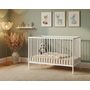 Voir la diapositive 2 : WEBABY Lit bébé en bois 60x120 ONE