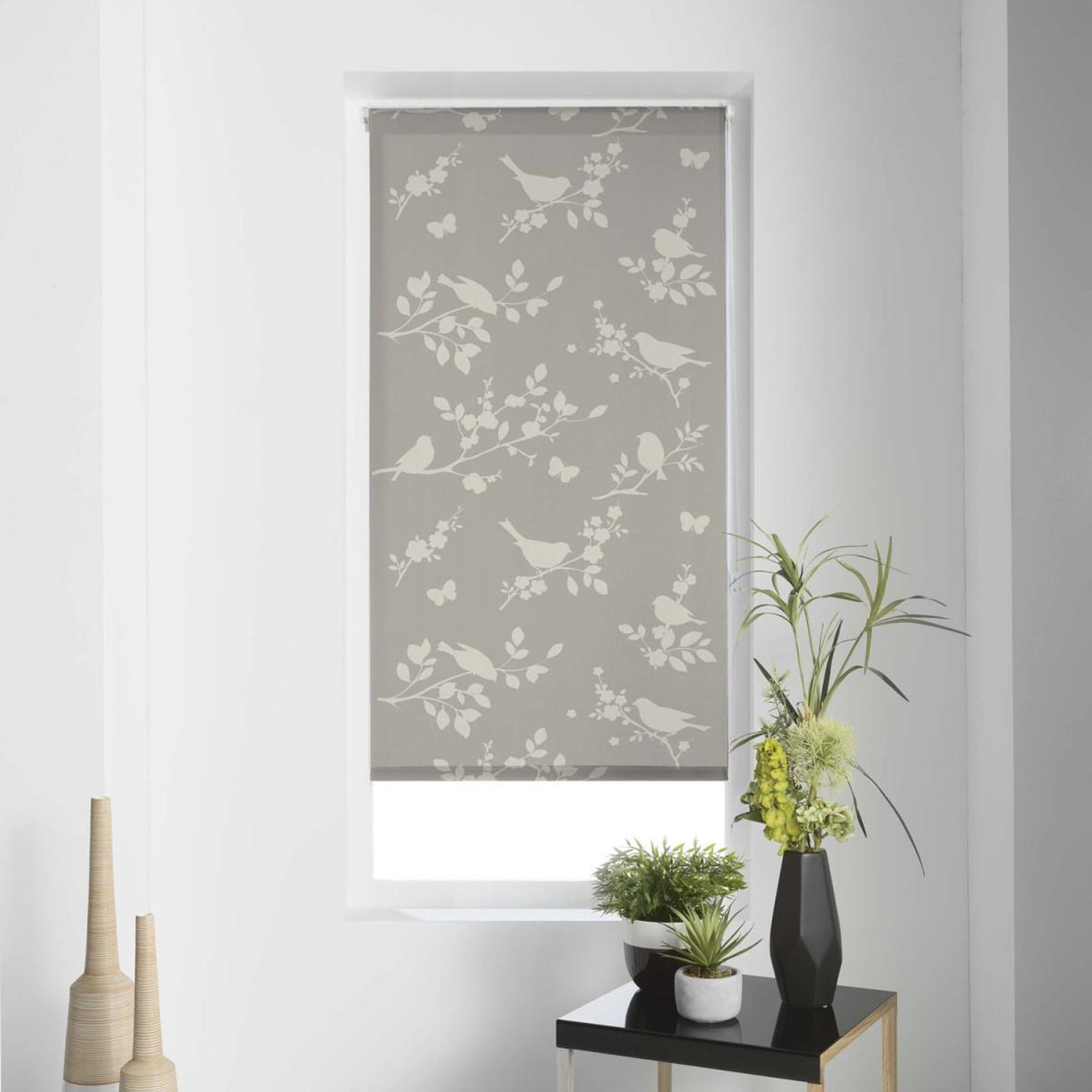 Douceur d'Intérieur Store enrouleur  rossignol  45x180cm taupe