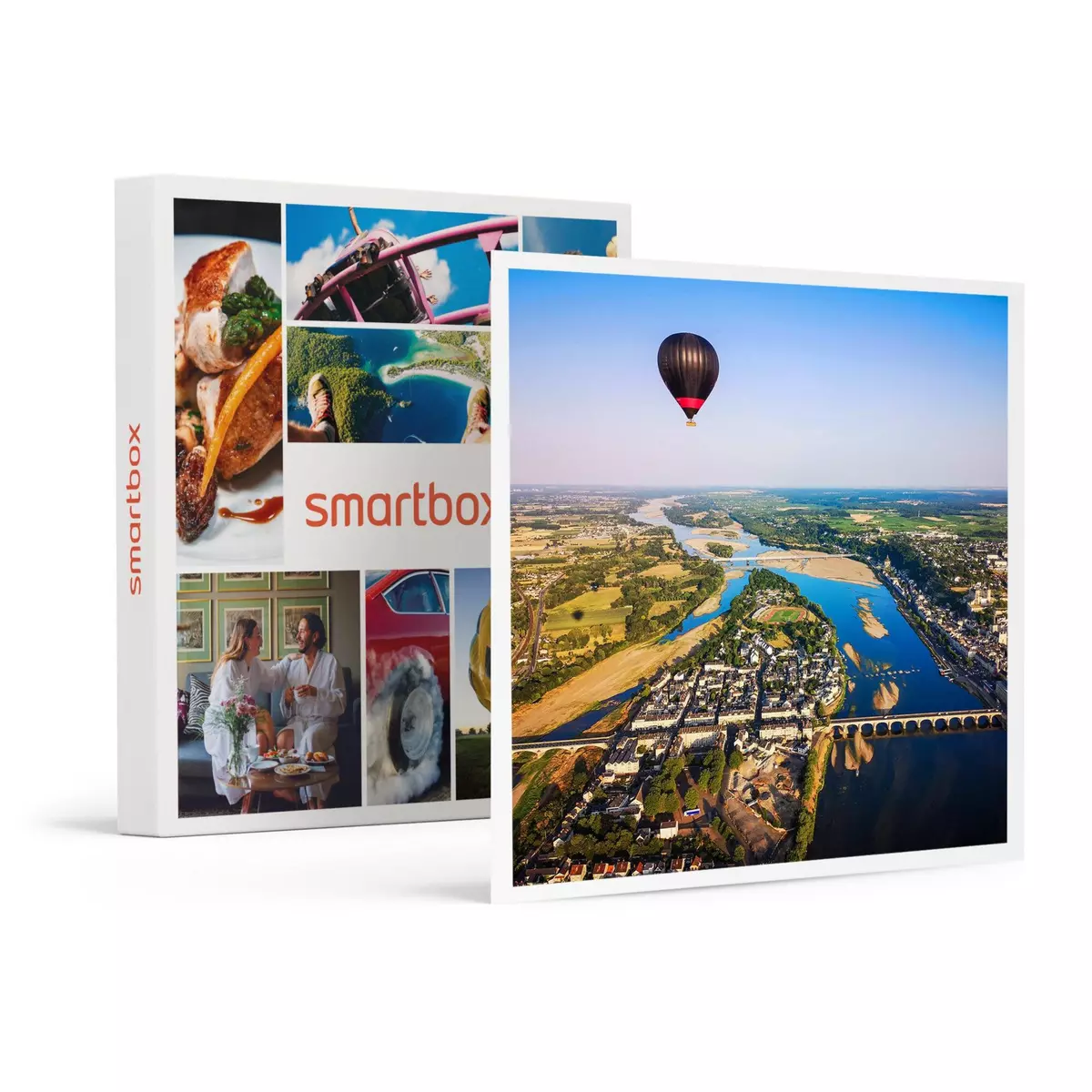 Smartbox Vol en montgolfière pour 2 personnes au-dessus des étangs de la Dombes le matin en semaine - Coffret Cadeau Sport & Aventure