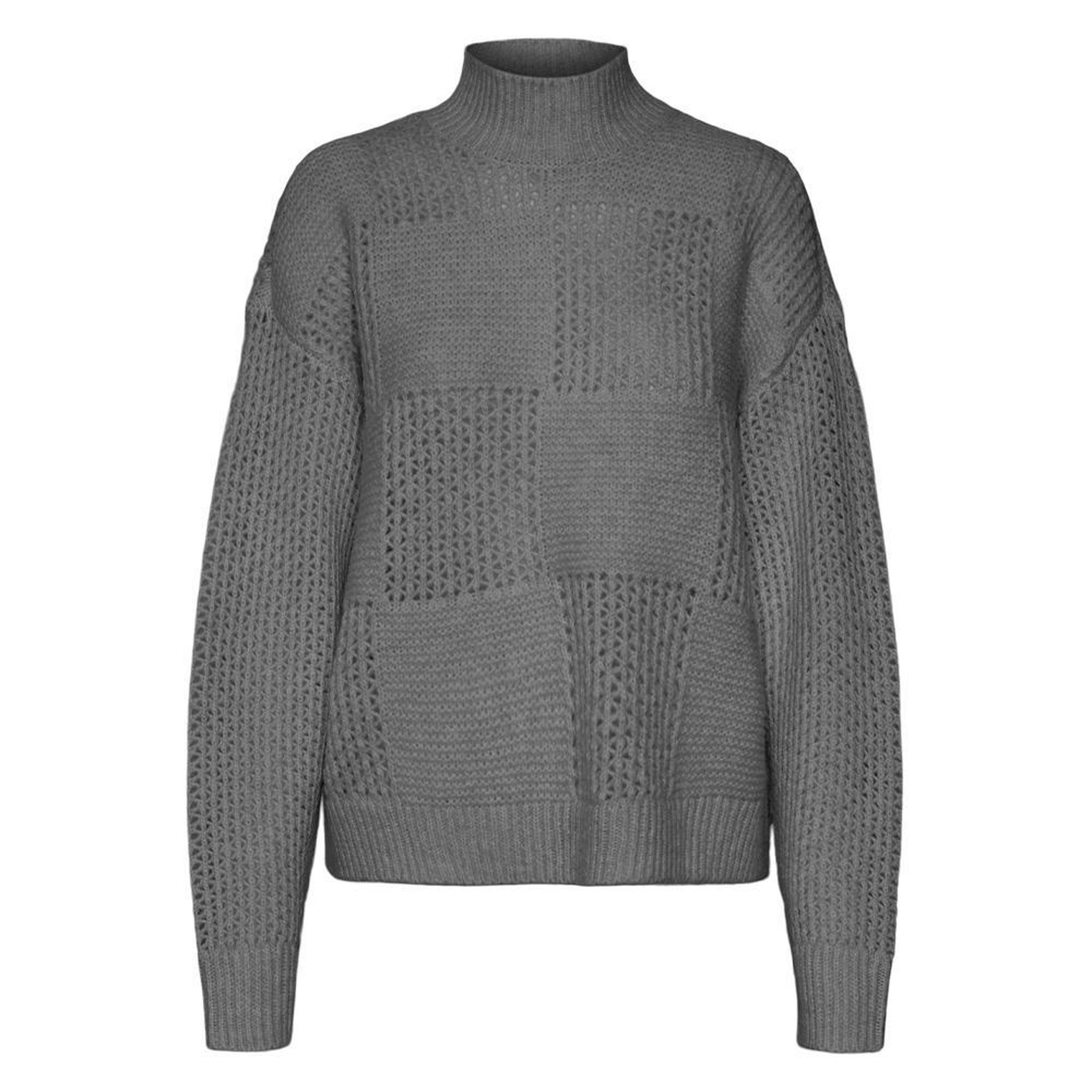 Vero Moda Pull Gris Femme Vero Moda Moon