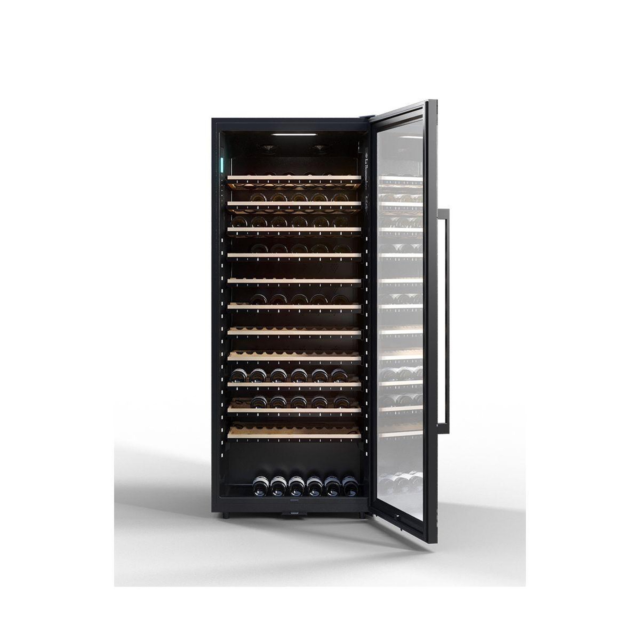 Voir la diapositive 2 : LA SOMMELIERE Cave à vin vieillissement ECELLAR150G2
