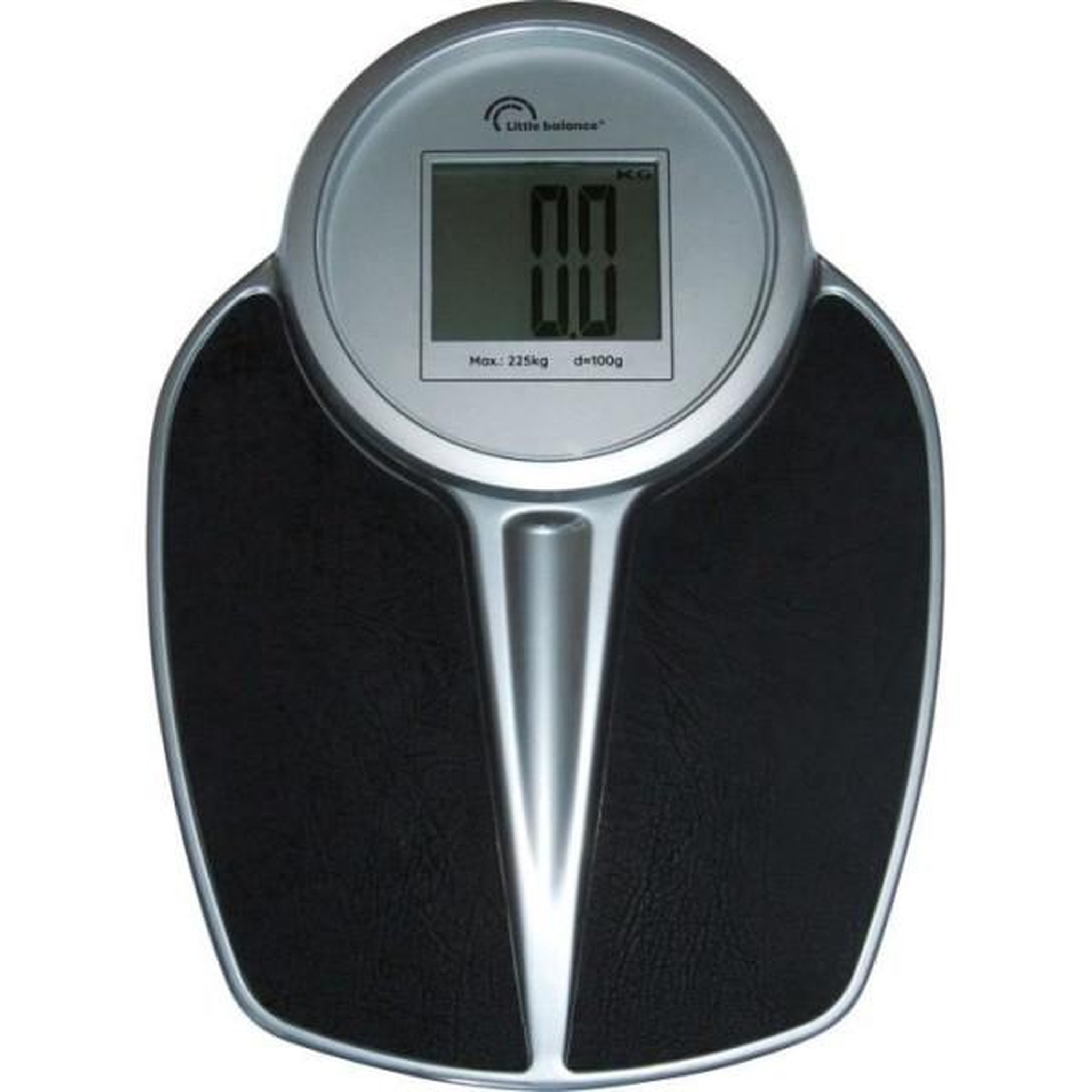Voir la diapositive 2 : LITTLE BALANCE Balance - Pese Personne  - LITTLE BALANCE - 8327 - PRO M 225 -  électronique - 225 kg / 1 kg - Noir / Argent