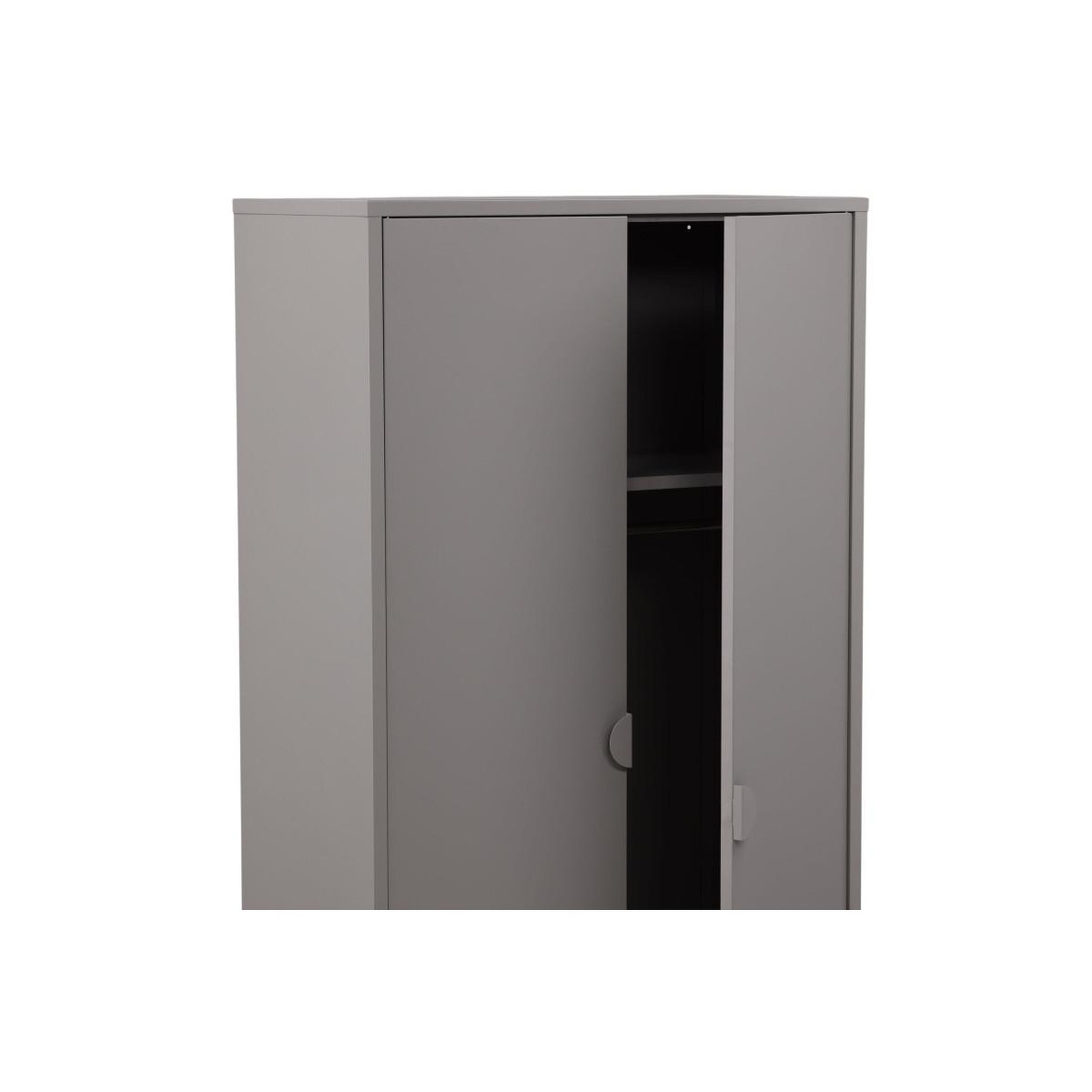 Voir la diapositive 6 : Paris Prix Armoire design 2 portes  piring  183cm gris clair