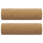 Voir la diapositive 2 : VIDAXL Coussins decoratifs lot de 2 Marron Ø15x50 cm Velours