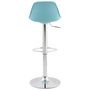 Voir la diapositive 5 : Paris Prix Tabouret de Bar  Queen  81-104cm Bleu