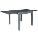 Paris Prix Table de Jardin Extensible  Haria  80-160cm Gris