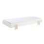 Voir la diapositive 5 : Paris Prix Lit Enfant en Bois  Modulo Arrow IV  90x200cm Blanc