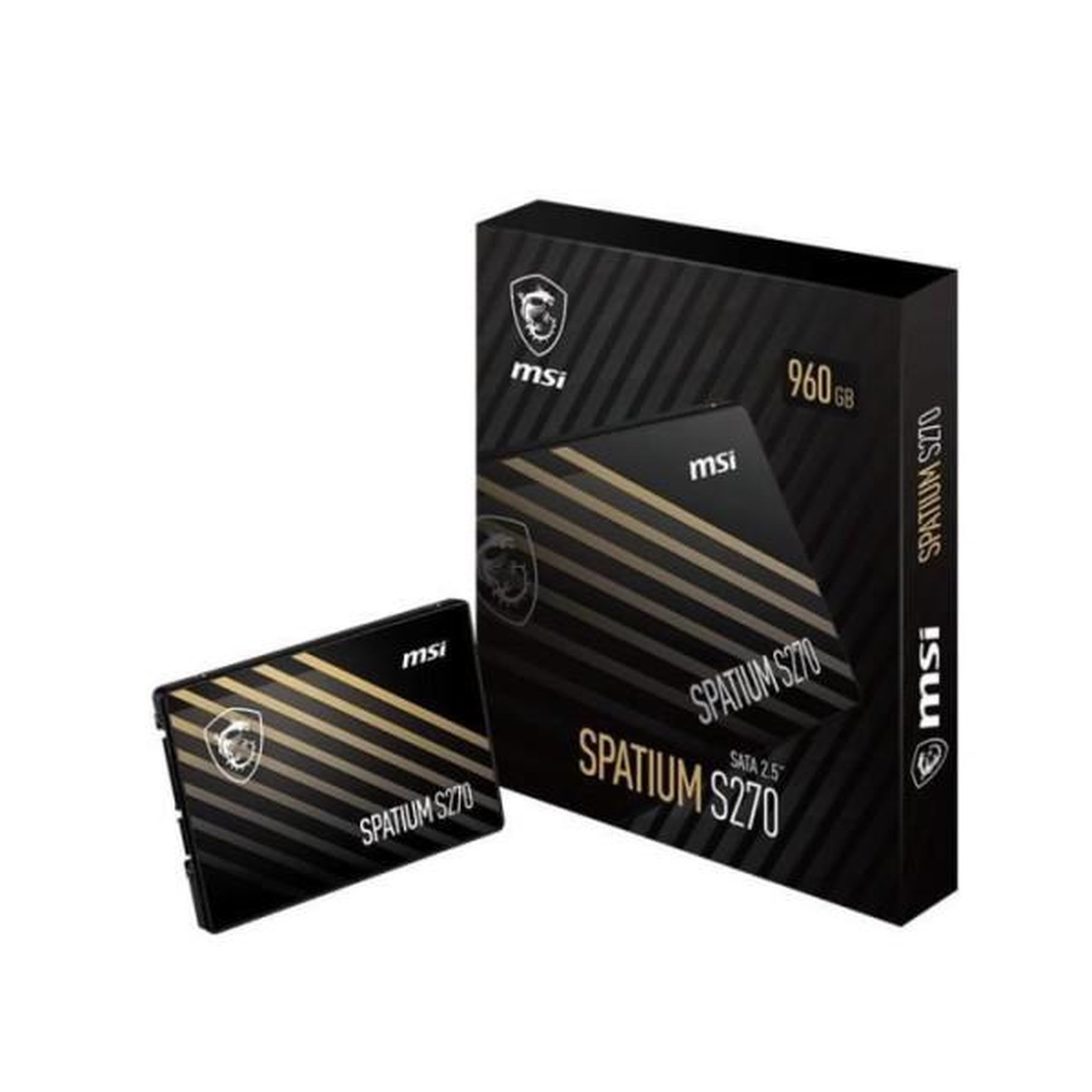 MSI Ssd interne - msi - spatium s270 - 480go - sata 2.5 - vitesses fulgurantes