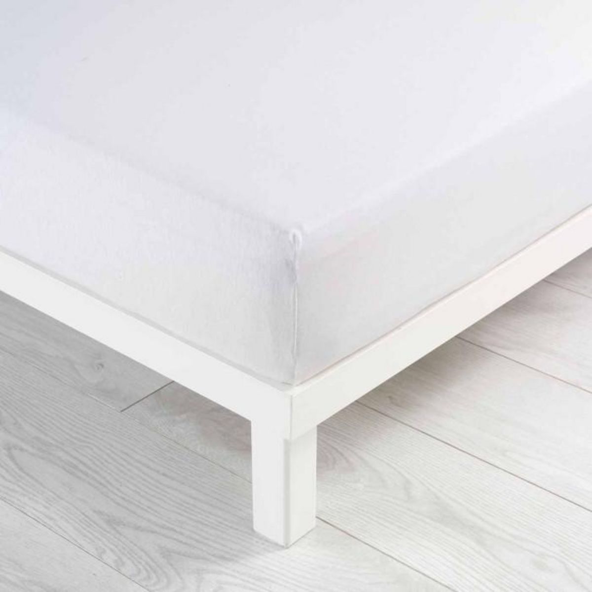 Paris Prix Drap Housse  Jersy  90x190cm Blanc