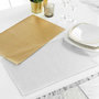 Voir la diapositive 3 : Paris Prix Set de Table  Luxurious  30x45cm Or & Argent