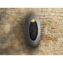 Voir la diapositive 1 : JARDIDECO Fontaine extérieure murale effet grès avec LED Gris foncé - Jardideco